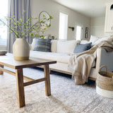 Cream Holi-2301 Washable Area Rug