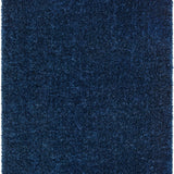 Heavenly Solid Navy Plush Rug