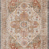 Peeta Brown Medallion Area Rug