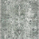Green Holi-4605 Washable Area Rug