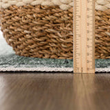 Green Holi-4605 Washable Area Rug