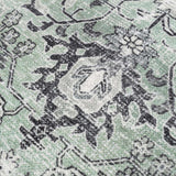 Green Holi-4605 Washable Area Rug