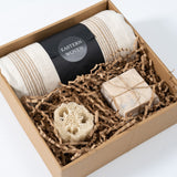 Turkish Cotton Linen Towel Gift Set