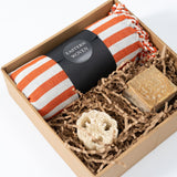 Turkish Cotton Linen Towel Gift Set