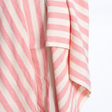 Girit Pink Cotton Linen Towel