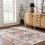 Bindi Blue & Rose Area Rug