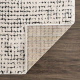 Keita Cream & Black Area Rug