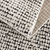 Keita Cream & Black Area Rug