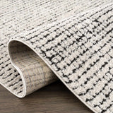 Keita Cream & Black Area Rug