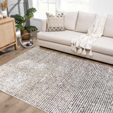 Keita Cream & Black Area Rug