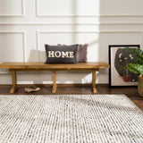 Keita Cream & Black Area Rug