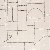 Keats Black & White Area Rug - Clearance