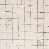 Keanu Black & White Area Rug - Clearance