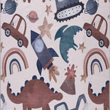 Libra Rainbow Washable Kids Rug
