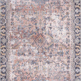 Peach Holi-2305 Washable Area Rug
