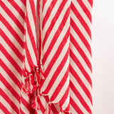 Girit Red Cotton Linen Towel