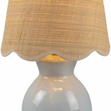 Salgareda Grey Ceramic Table Lamp