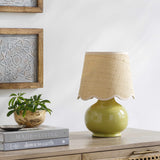 Theisseil Olive Green Table Lamp