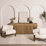 Astrakhan Blue & Wheat Table Lamp