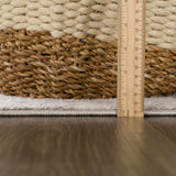 Brend Taupe Medallion Area Rug