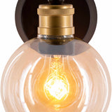 Leabrook Black Metal Wall Sconce