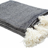 Camabatela Beige Throw Blanket