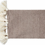 Camabatela Dark Brown Throw Blanket