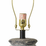 Cofrentes Traditional Gray & White Ceramic Table Lamp