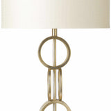 Zell Gold Crystal Table Lamp