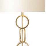 Zell Gold Crystal Table Lamp
