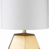 Coleford Gold Geometric Table Lamp