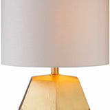 Coleford Gold Geometric Table Lamp