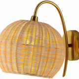 Hindang Rattan Wall Sconces
