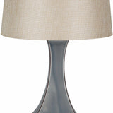 Kalilangan Gray Ceramic Table Lamp
