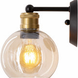 Leabrook Black Metal Wall Sconce