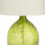 Westview Lime Green Glass Table Lamp