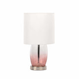Pertek White Glass Table Lamp
