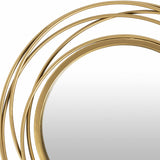 Monamon Round Rattan Mirror