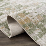 Liveri Abstract Green Area Rug