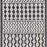 Drago Black Area Rug - Clearance