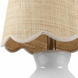 Salgareda White Ceramic Table Lamp