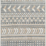 Beige Blue Chipo Area Rug - Clearance