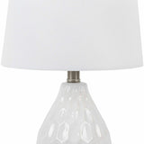 Taguig White Ceramic Table Lamp