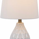 Taguig White Ceramic Table Lamp