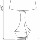 Tuka Tan Ceramic Table Lamp