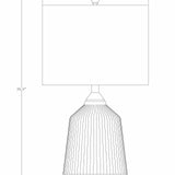 Tramutola White Table Lamp