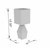 Umaganhan Aqua Ceramic Table Lamp