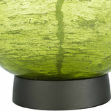 Westview Lime Green Glass Table Lamp