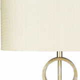 Zell Gold Crystal Table Lamp