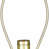 Zell Gold Crystal Table Lamp